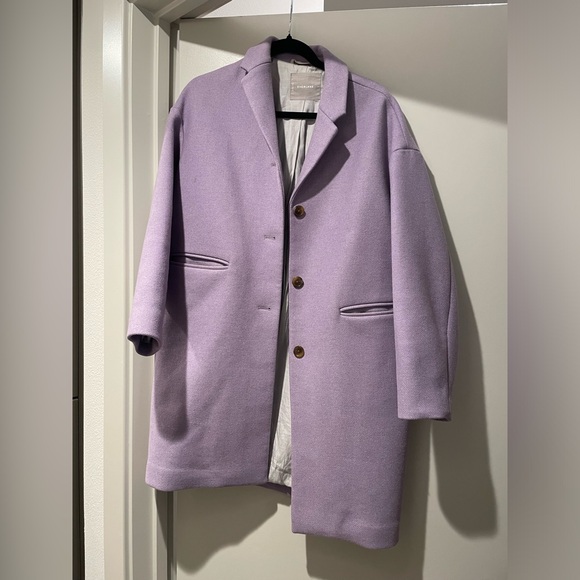 Everlane Jackets & Blazers - Lavender Everlane wool coat (oversized)